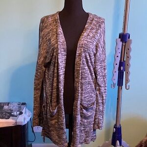 Old Navy Medium Open Front Cardigan with Pockets EUC